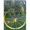 Image 7 : Metal Horse-Drawn Cultivator with Steel Wheels