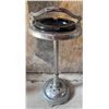Image 1 : Metal and Glass Floor Standing Ashtray