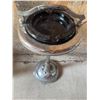 Image 2 : Metal and Glass Floor Standing Ashtray