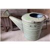 Image 3 : Metal Watering Can and Wooden Folding Table Set