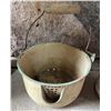Image 4 : Lot: Metal Pail, Enamel Strainer Pot, Rogers' Golden Syrup Tin