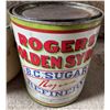 Image 5 : Lot: Metal Pail, Enamel Strainer Pot, Rogers' Golden Syrup Tin