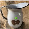 Image 4 : Enamelware Bowl, Pitchers, and Mug Assortment