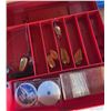 Image 3 : 4 Metal Tool and Tackle Boxes with Contents