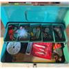 Image 4 : 4 Metal Tool and Tackle Boxes with Contents