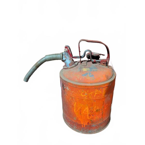 Metal Gasoline Safety Can with Flex Spout