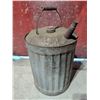 Image 2 : Ribbed Metal Gasoline Cans with Handles