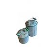Image 1 : Vintage Metal Gas Cans with Spouts and Handles