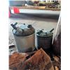 Image 4 : Vintage Metal Gas Cans with Spouts and Handles