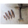 Image 6 : 4 Cast Iron Shoe Forms with Eclipse Shoe Anvil (1894 Patent)