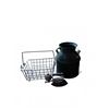 Image 1 : Metal Milk Can, Wire Basket, and Gas-Powered Sad Iron Group
