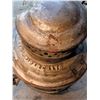 Image 4 : Railroad Lantern and Two Metal Hard Hats