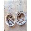 Image 6 : Railroad Lantern and Two Metal Hard Hats