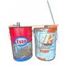 Image 1 : Vintage Esso and Royalite Metal Oil Cans