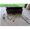 Image 2 : Metal Toolbox with Assorted Hand Tools