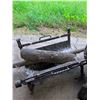 Image 3 : Firewood Splitting Set with Vintage Kindling Cradle and Axes
