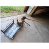 Image 9 : Firewood Splitting Set with Vintage Kindling Cradle and Axes
