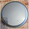Image 8 : 5 Vintage Metal Trays and 2 Blue Enamel Bowls
