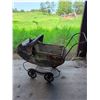 Image 5 : Metal Toy Baby Carriage and Four Glass Bottles