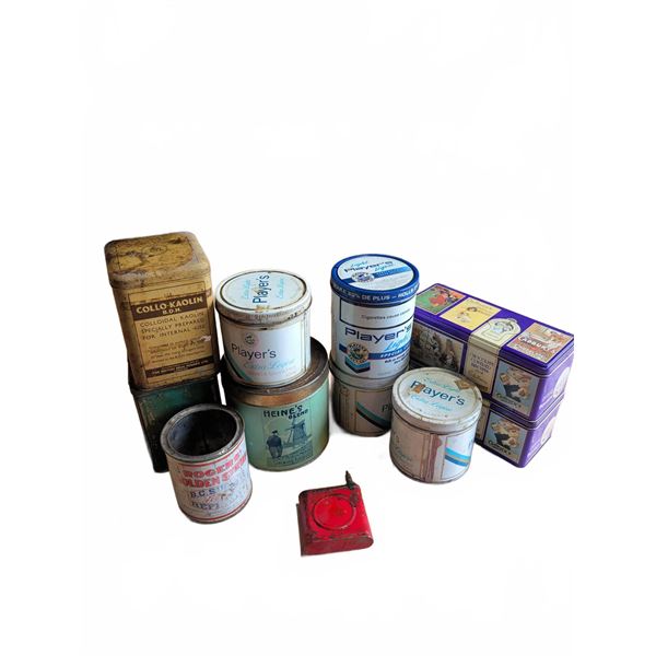 Vintage Advertising and Tobacco Tins