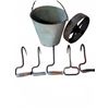 Image 1 : Vintage Farm Tools and Galvanized Bucket