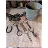 Image 7 : Barn and Stable Equipment Including Metal Bucket