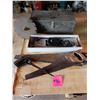 Image 2 : Hand Saws, Electric Engraver, and Wooden Toolbox