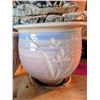 Image 4 : Planters With Decorative Loon Fountain And Outdoor Laser Light