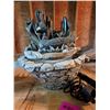 Image 9 : Planters With Decorative Loon Fountain And Outdoor Laser Light