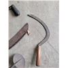 Image 2 : 6 Antique Farm and Logging Hand Tools