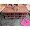 Image 2 : Decorative Silver-Plated Tray, Wooden Jewelry Box, and Bottle Openers