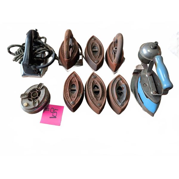 Vintage Irons and Sad Irons Collection