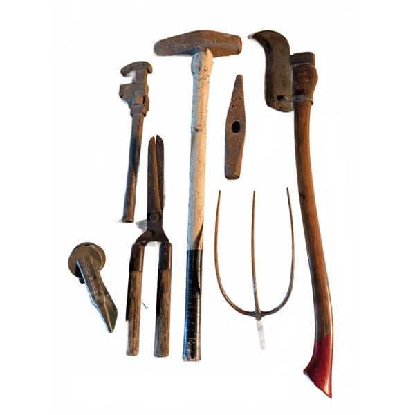 Vintage Hand Tools Including John Deere Tool