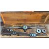 Image 2 : Steel Tap and Die Set in Wooden Case