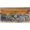 Image 3 : Steel Tap and Die Set in Wooden Case
