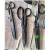 Image 2 : Hand Tool Lot: Hammers, Axes, Pliers, Scissors, and Metal Box