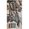 Image 2 : Ramset Metal Toolbox with Assorted Hand Tools and Grinding Wheels
