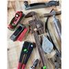 Image 4 : Hand Tool Lot with Pipe Wrenches, Planes, Pliers, and Cutters