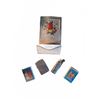 Image 1 : Metal Matchbox Holder with Fruit Design and Match Related Items