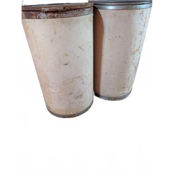 Fibre Drums with Metal Lids