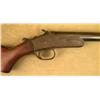 Image 2 : Eastern Arms top break single shot shotgun, 16  gauge, 21” barrel, missing forend, blue and case  ha