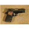 Star Model PD semi-auto pistol, .45 cal., 4”  barrel, blue finish, checkered wood grips with  finger