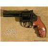 Image 2 : Smith & Wesson Model 586-5 DA revolver, blue  finish, custom smooth deluxe wood finger groove  grips