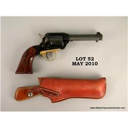 RUGER Bearcat, # U477, .22 LR., 4" barrel, blued  finish with smooth walnut grips.  Revolver is in  