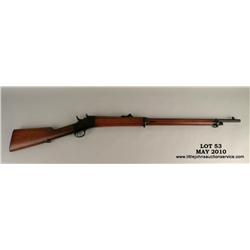 Remington Rolling Block rifle, 7mm cal., 30” round  barrel, black finish, wood stocks, #NVSN.  This 