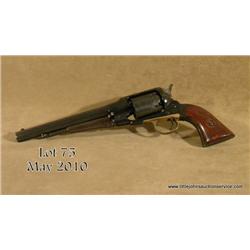 REMINGTON Model 1858, #121152, .44 cal., 8"  barrel, reblued finish, smooth walnut grips.   Revolver