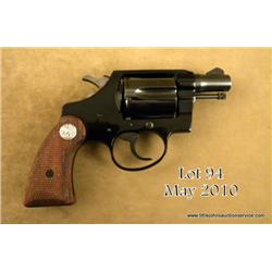 COLT Agent, # A84878, .38 Spl., 2" barrel, blued  finish with checkered medallion grips.  Revolver  