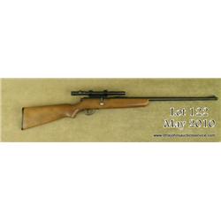 NOBLE Model 20G, NSNV, .22 S-L-LR, 22" barrel,  blued finish with hardwood stock.  Rifle is in  good