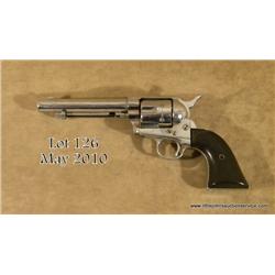 COLT SAA, #29583, .45 cal, 5.5" barrel, chromed  finish, hard rubber grips.  Early single action  da