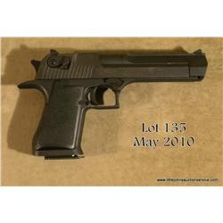 MAGNUM RESEARCH Desert Eagle, # 95206036, .44  Mag., 6 3/8" barrel, matte black finish, rubber  grip